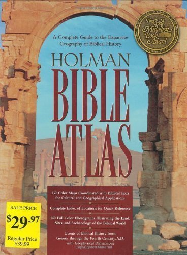Holman Bible Atlas: A Complete Guide to the Expansive Geography of Biblical History (Broadman & Holman Reference) by Brisco, Thomas V. unknown edition [Hardcover(1999)]