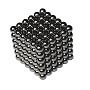 Super Cool Gun Metal Neodymium Neocube Puzzle - 216 High Quality N45 Classic 4.76mm Size Spheres