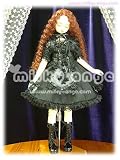 (ミルキーアンジェ) milky ange ディアボリック メイド エキドナ ミニ メイド服 コスプレ衣装 SD DD オビツ 60cm BJD用ドレス saleイメージ
