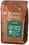 Buffalo & Spring Colombian Swiss Water Processed Decaf, Whole Bean Coffee, 12-Ounce Bags (Pack of 3)