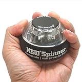 NSD Power Essential Spinner Gyroscopic Wrist & Forearm Exerciser, Crystal