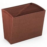 Smead Leather-Like Open Top A-Z Index 12 x 10 Inch Expanding File (70425)