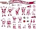 NCAA Oklahoma Sooners Decal Family