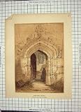 INTERIOR DOOR STRATFORD CHURCH ENGLAND ARCHITECTURE