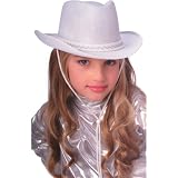 Cowboy Hat White Deluxe Child