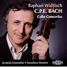Bach C.P.E. : Concertos pour violoncelle. Wallfisch, Morton.