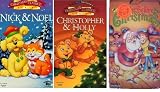 christmas pack 3 vhs: Nick & Noel , Christopher & Holly , The Night Before Christmas