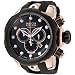 Invicta Men's 0361 Reserve Collection Venom Chronograph Black Polyurethane Watch