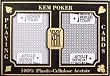 KEM Poker World Poker Tour Standard Index (Black/Silver)
