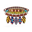 Ayala Bar Pin - Classic Collection in Blues, Oranges, and Earthtones #2595 AP OP
