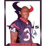 Vernand Morency Houston Texans 8x10 Autographed Photograph