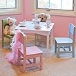KidKraft Nantucket Table & 4 Pastel Chairs