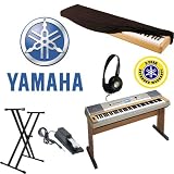 Yamaha YPG-635 88 Key Digital Piano with Headphones a Dust Cover a Sustain Pedal and a Keyboard Stand with and Additional 2 Year Warranty
