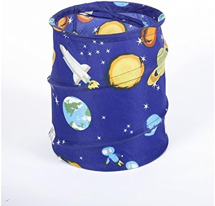 Mucky Fingers Childrens Patterned Pop Up Concertina Bin (One Size) (Spaceman)