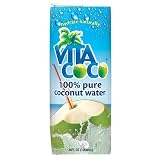 Vita Coco 100% Pure Coconut Water, 33.8 Ounce Boxes (Pack of 6)