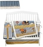 Jessica Breedlove Little Dozer 6-Piece Crib Set