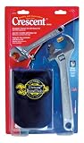 51y49WactQL. SL160  Crescent C12ACHAT 2 Piece 100th Anniversary Adjustable Wrench Set with Free Hat