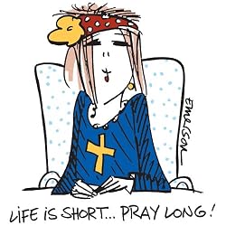 Life Is Short...Pray Long - White Nightshirt in a Bag