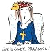 Life Is Short...Pray Long - White Nightshirt in a Bag