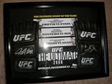 UFC 92 Sparring Gloves Signed by Nogueira and Mir TUF 8 Coaches MMA Pride FC.