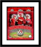 Chad Tracy, Eric Byrnes and Conor Jackson Arizona Diamondbacks - Big 3 - Framed 8x10 Photograph