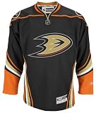 NHL Men's Anaheim Ducks Reebok Edge Premier Team Jersey - 7185H5Bvhpjadu (Black, XXXX-Large)