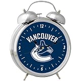 Mustang Vancouver Canucks Retro Bell Alarm Clock