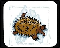 Decorated Mouse Pad with echidna, australia, animals, wildlife, animal