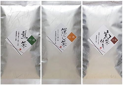 Most Sencha deep steamed tea aracha tailoring trial set of 3
