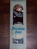 Beautiful 15 Porcelain Doll with Burgundy Velveteen Gown (The Classical Collection)