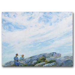 Waltzing Clouds - 5" x 7" Museum Quality Greeting Card