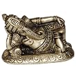D&eacute;cor Gifts Hindu God Ganesha Brass Sculpture 2.75 x 1 x 1.5 inches