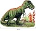 Medium T-rex Dinosaur Wall Sticker Mural