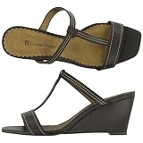 Etienne Aigner 'Jango' Leather Wedge Sandal by Etienne Aigner