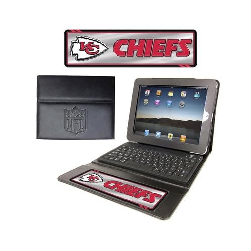 NFL Kansas City Chiefs Team Promark Executive iPad Case with Keyboard