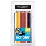 Prismacolor Scholar Colored Pencils, 24 Pre-Sharpened Colored Pencils ~ Prismacolor