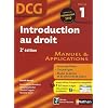 DCG �preuve 1 : Introduction au droit - Manuel et Applications