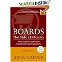 Boards That Make a Difference (J-B Carver Board Governance Series)