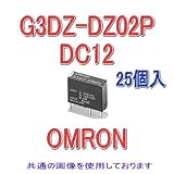 オムロン(OMRON) G3DZ-DZ02P DC12 形G3DZ パワーMOS FETリレー 25個入 NN