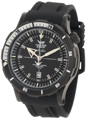 Vostok-Europe Men's NH25A/5104142 Anchar Automatic Diver Watch With Tritium Tubes Watch