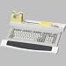 CCS45150 - Adjustable Keyboard Stn, 18-11/16Wx9-7/16Dx1-9/16H, Putty