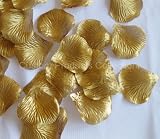 500 Gold Silk Rose Petals Wedding Party Favors
