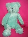 Aqua Teddy Bear 11 inches sitting, 16 inches standing