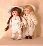 Tony & Lily Older 12" Dolls Set Duck House ~Retired