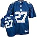 Brandon Jacobs Blue Reebok NFL Replica New York Giants Jersey
