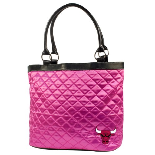 NBA Chicago Bulls Pink Quilted Tote