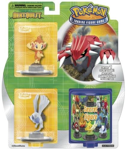 Pokemon Trading Figure Game NextQuest 3 Figure Booster (3 Random Figures)