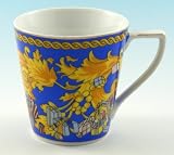 9 Piece Fine China Mug, Bowl & Plate Set, Blue