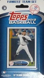 New York Yankees 2012 Topps Factory Sealed 17 Card Limited Edition Team Set Including Derek Jeter, Alex Rodriguez, Robinson Cano, CC Sabathia, Yankee Stadium and More. Cards Are Numbered NYY1 Through NYY17 and Are Not Available in Packs!