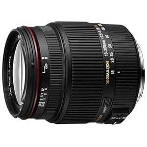 Sigma 18-200mm F3.5-6.3 II DC OS HSM Lens for Canon SLR Camera